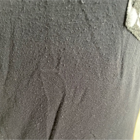 Sale 3 for $10 - Rose Color Block 3/4 Sleeve Top with Rose Design Pocket - Picture 6 of 8